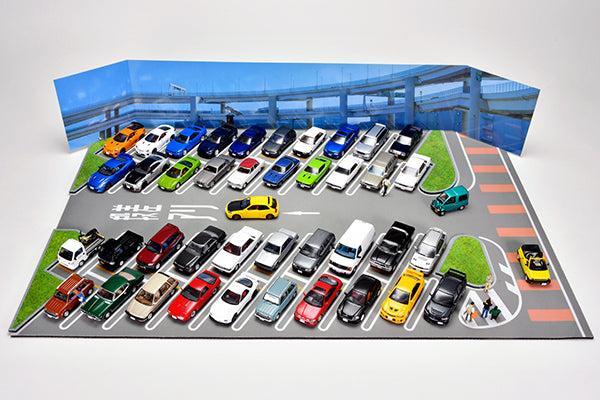 1/64 トミカラマヴィンテージ トミカラマ ヴィンテージ15a 大黒パーキングエリア マットD (TLV-N ホンダ シビック タイプR付属)