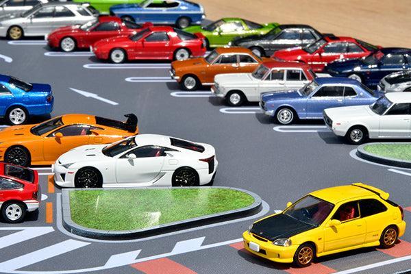 1/64 トミカラマヴィンテージ トミカラマ ヴィンテージ15a 大黒パーキングエリア マットD (TLV-N ホンダ シビック タイプR付属)