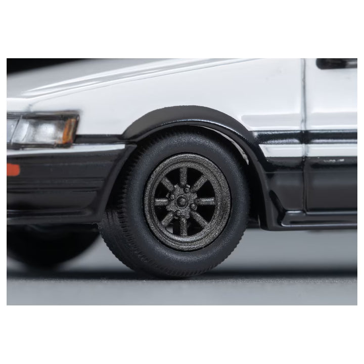 1/64 トミカリミテッドヴィンテージ NEO LV-N304d トヨタ カローラレビン 2ドア GT-APEX RSワタナベホイール装着車(白/黒)85年式