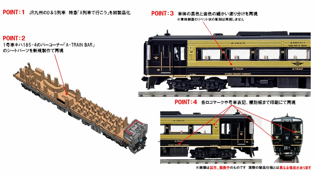 98152 キハ185系特急ディーゼルカー(A列車デ行コウ)セット(2両)