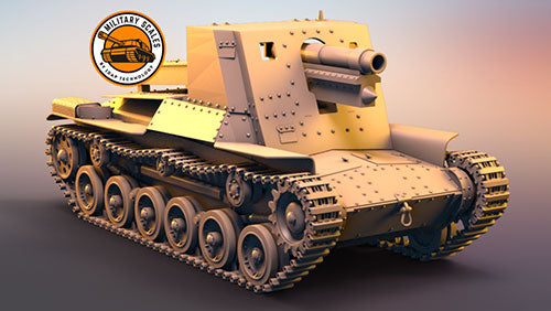 1/72 日・四式十五糎自走砲ホロ