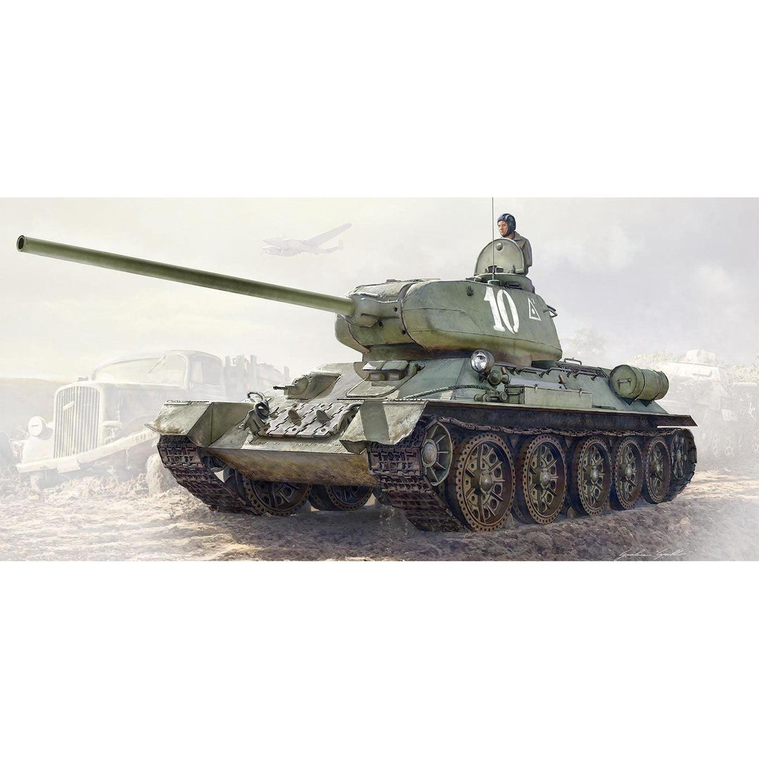 1/35 TANKS OF THE WORLD WW.II ソビエト軍 T-34/85