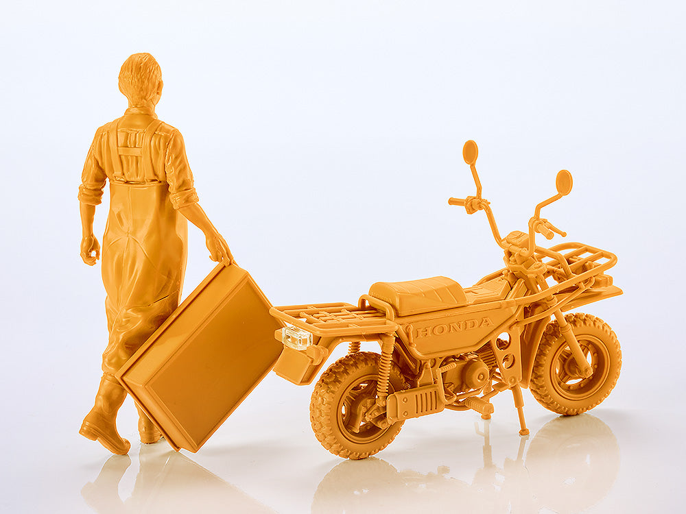 1/20 PLAMAX MF-104 Rider's portrait Honda MOTRA イエロー
