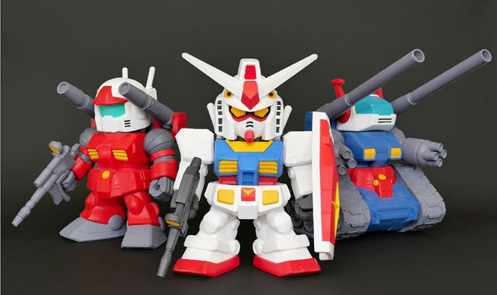 【決算セール対象！】 ジャンボソフビフィギュアSD SD ガンタンク RX75