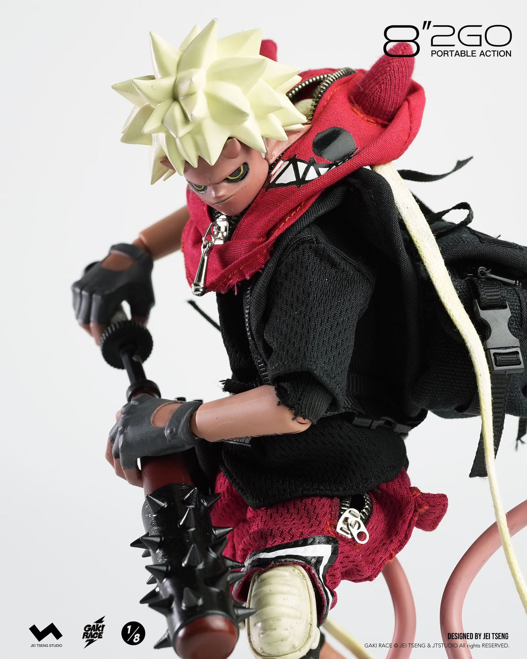 8”2GO GAKIRACE- ZAIKI 1/8スケール