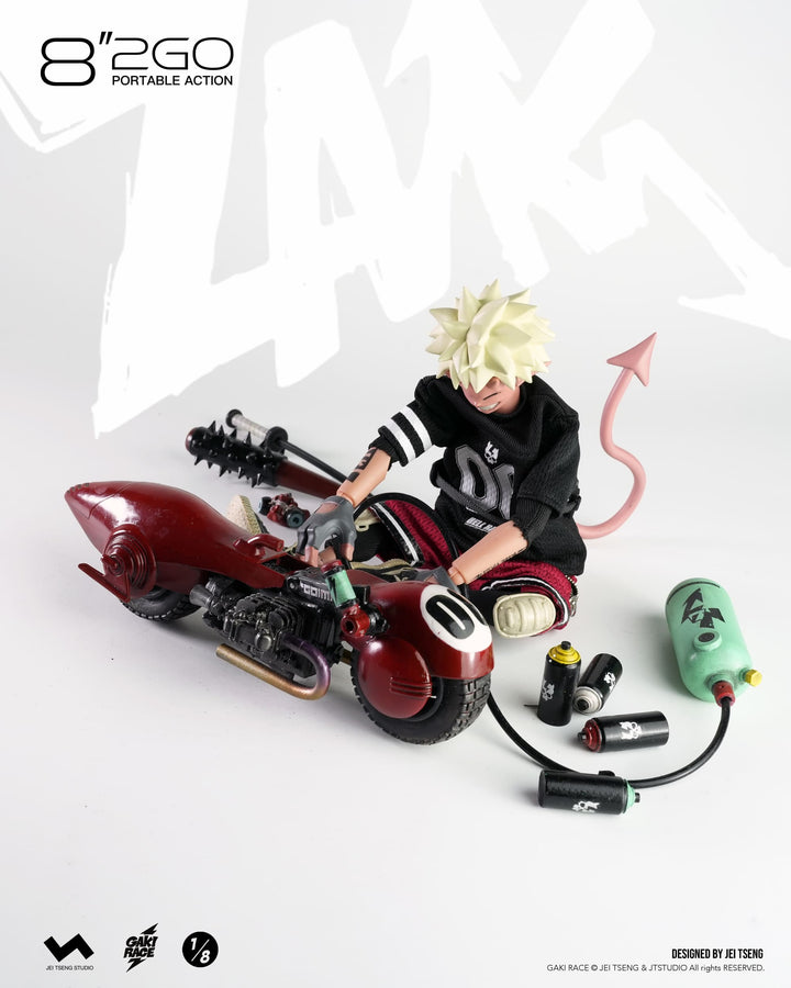 8”2GO GAKIRACE- ZAIKI 1/8スケール