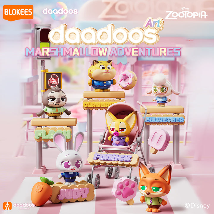 [BOX販売]ズートピア アート・シリーズ01 マシュマロ・アドベンチャーズ 73831 -6個入りBOX-