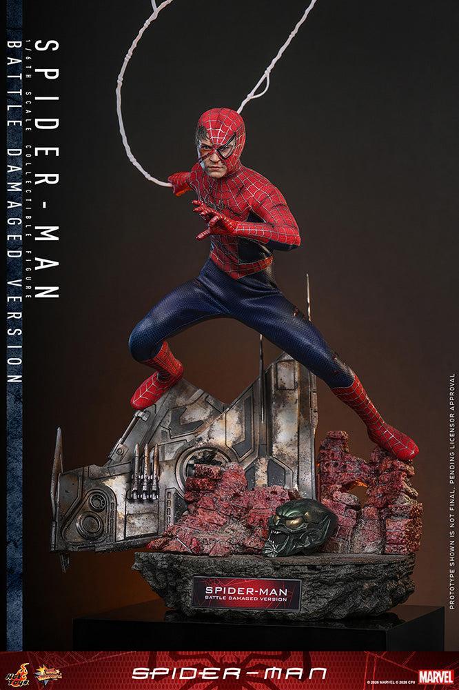 ムービー・マスターピース スパイダーマン（バトルダメージ版） 1/6スケール