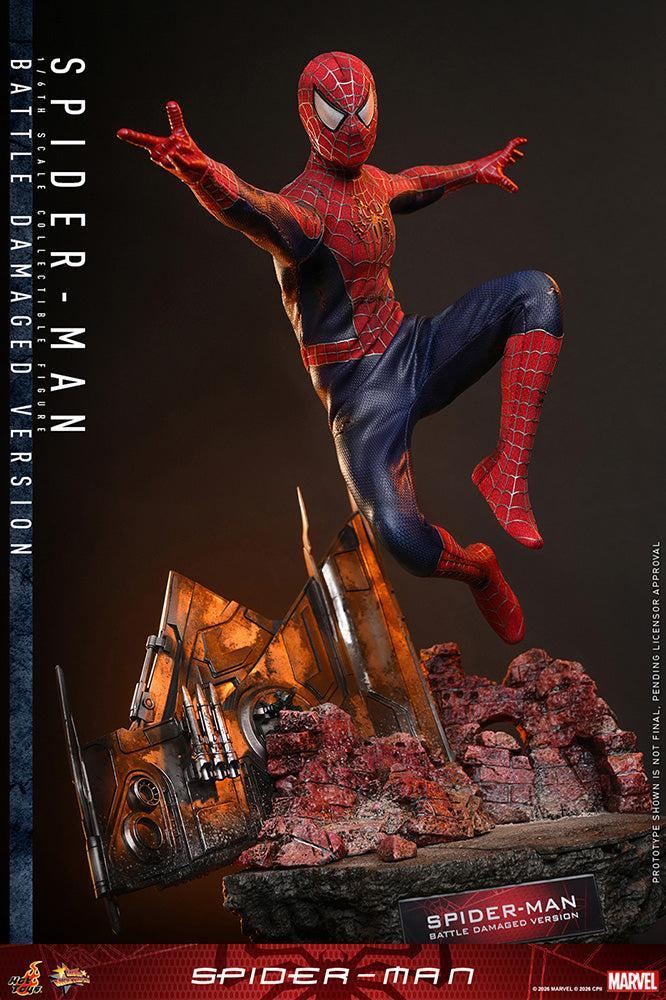 ムービー・マスターピース スパイダーマン（バトルダメージ版） 1/6スケール