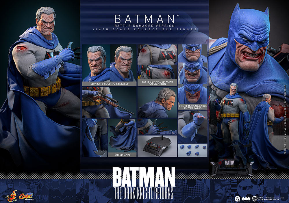 コミック・マスターピース バットマン（バトルダメージ版） 1/6スケール