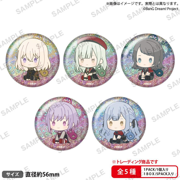 [BOX販売]BanG Dream! Ave Mujica ぺたっとねじまき とれーでぃんぐほろぐらむ缶ばっじ -5個入りBOX-