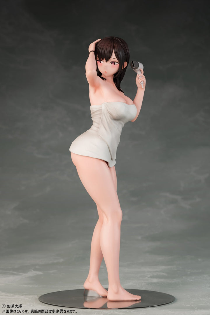 【決算セール対象！】 加瀬大輝 イラスト 髪を乾かすJKさん ショーツver. 1/6スケール