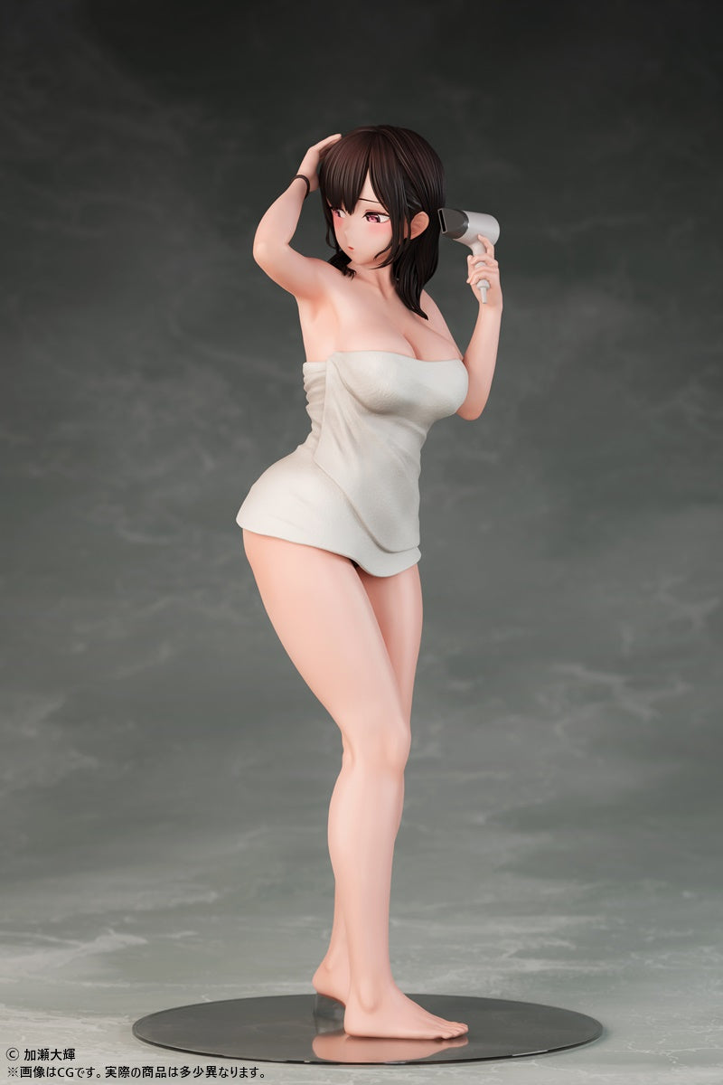 【決算セール対象！】 加瀬大輝 イラスト 髪を乾かすJKさん ショーツver. 1/6スケール