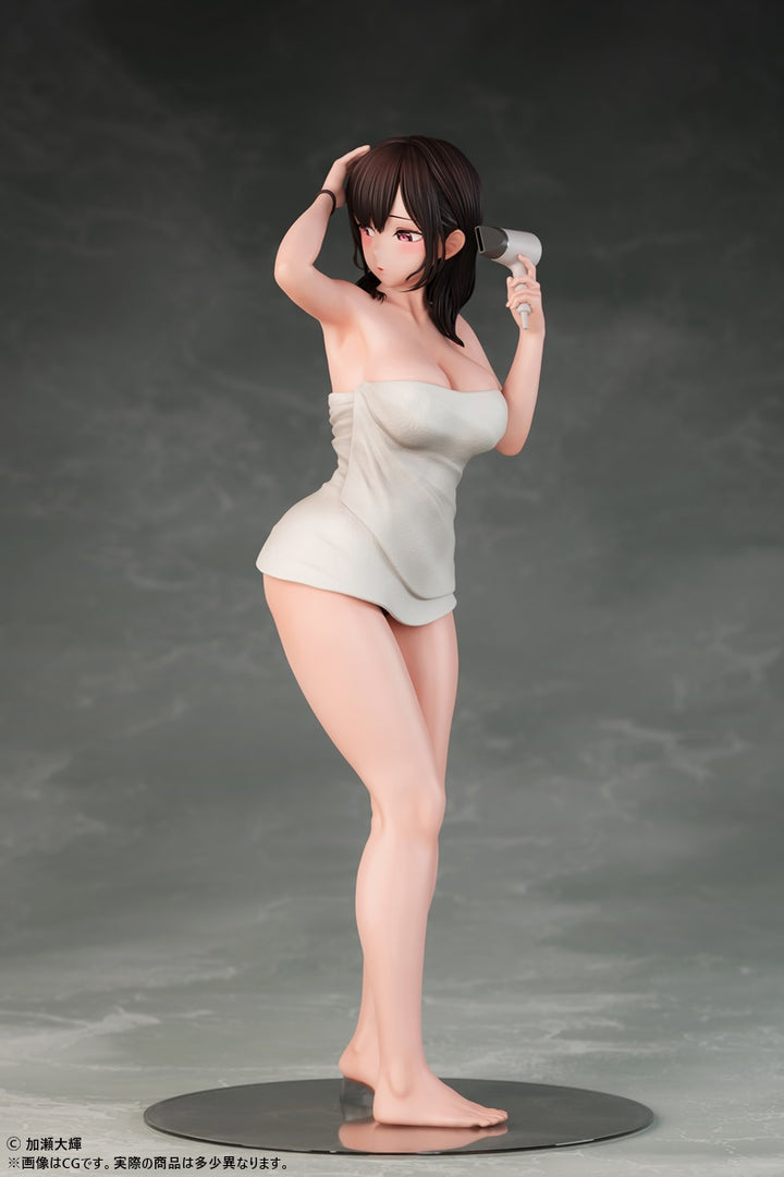 【決算セール対象！】 加瀬大輝 イラスト 髪を乾かすJKさん ショーツver. 1/6スケール