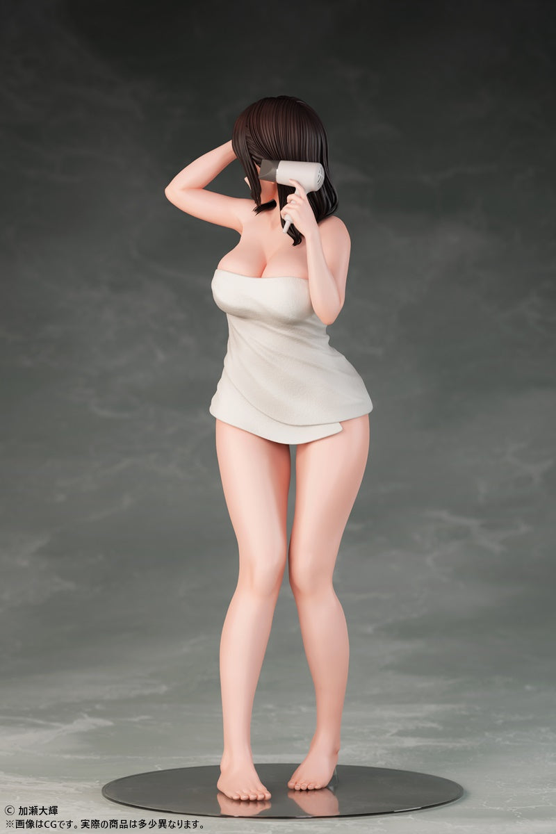 【決算セール対象！】 加瀬大輝 イラスト 髪を乾かすJKさん ショーツver. 1/6スケール