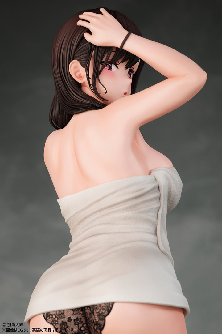 【決算セール対象！】 加瀬大輝 イラスト 髪を乾かすJKさん ショーツver. 1/6スケール
