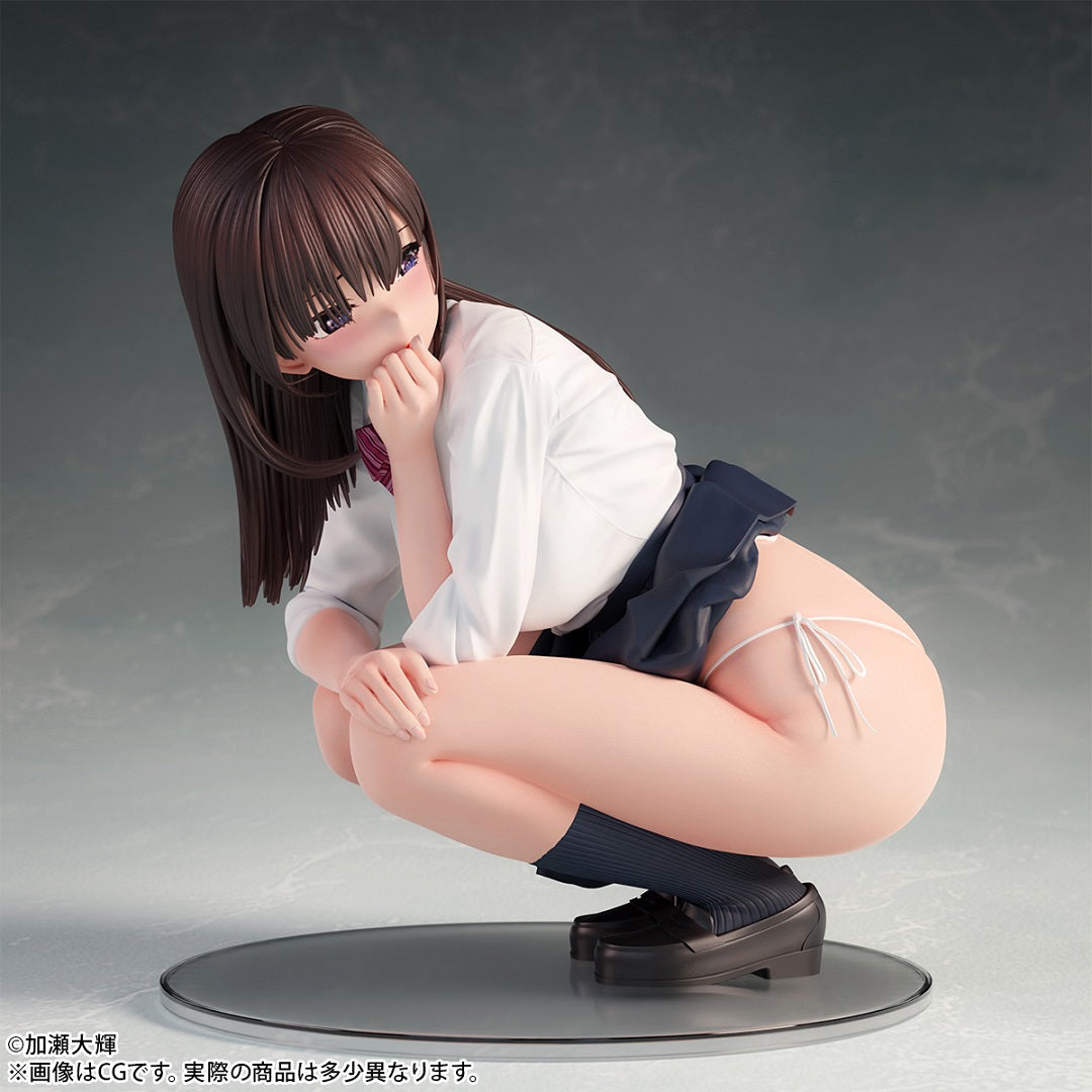 加瀬大輝 イラスト しゃがみJKさん 1/4スケール