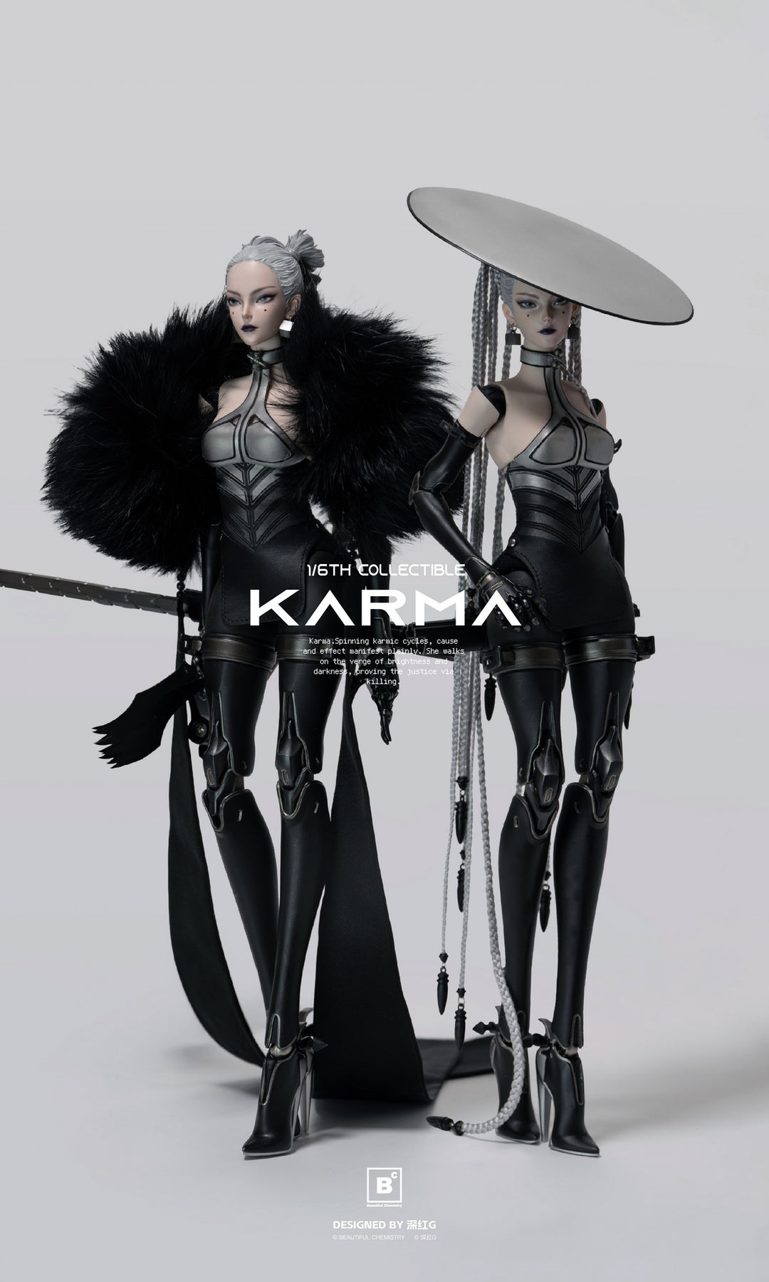 Beautiful Chemistry x Gu Junyi: Alba Series Original Collector-Grade Action Figure - KARMA 1/6スケール
