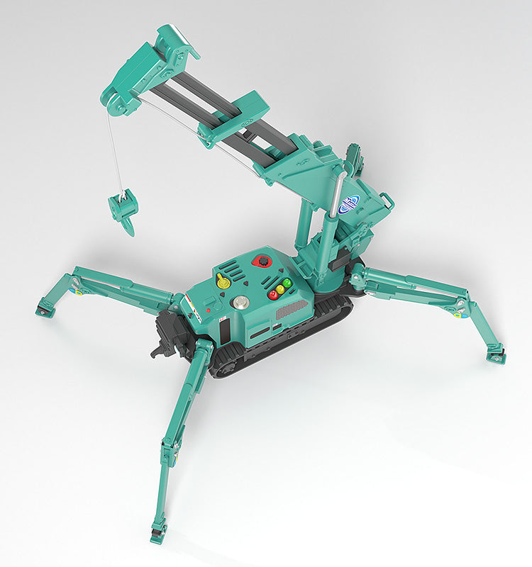 MODEROID 前田製作所 かにクレーン (グリーン) 1/20スケール