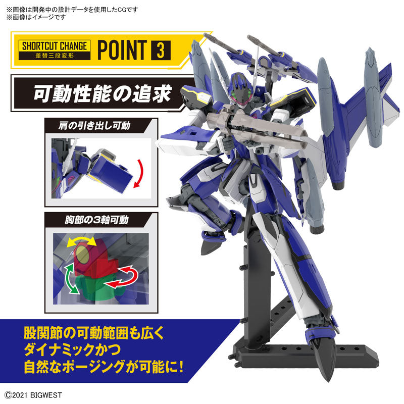 HG YF-29 デュランダルバルキリー(マクシミリアン･ジーナス機)フルセットパック 1/100スケール