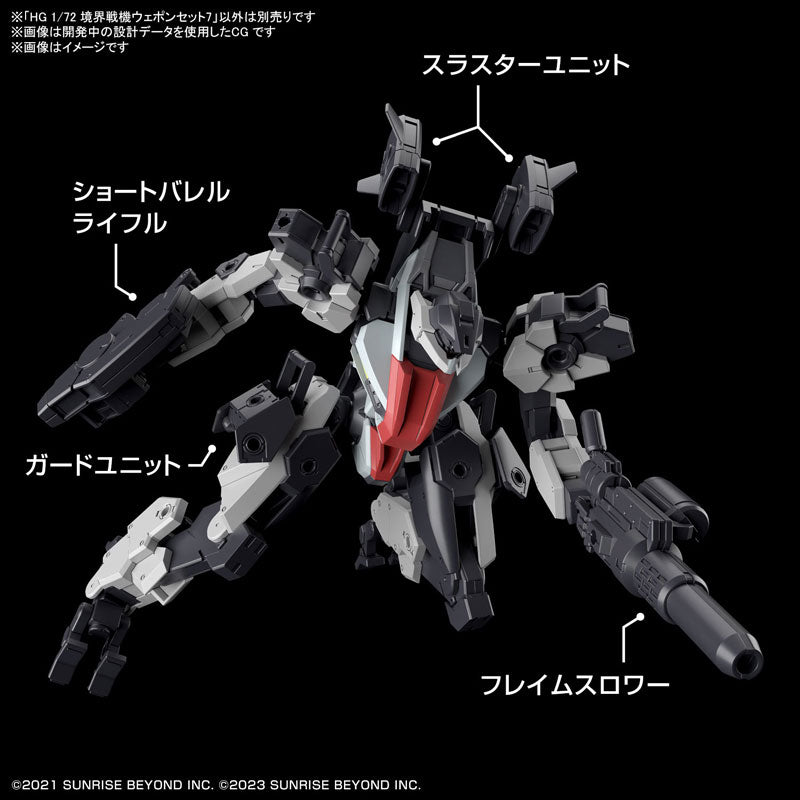HG 境界戦機ウェポンセット7 1/72スケール