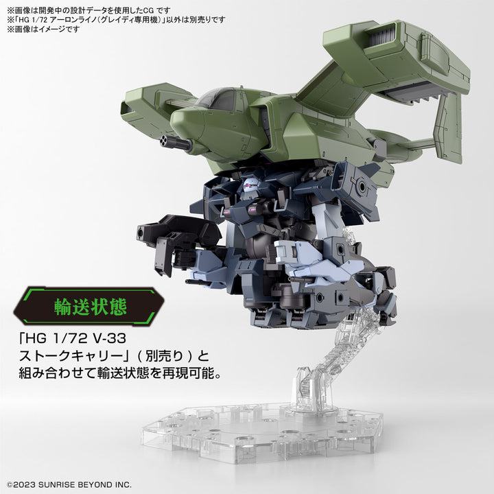 HG アーロンライノ(グレイディ専用機) 1/144スケール
