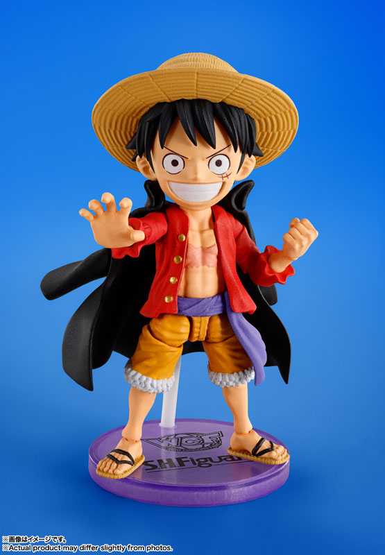 ワールドコレクタブルフィギュア×S.H.Figuarts モンキー・D・ルフィ