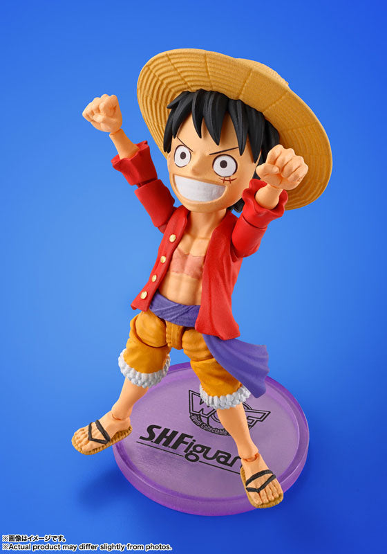 ワールドコレクタブルフィギュア×S.H.Figuarts モンキー・D・ルフィ