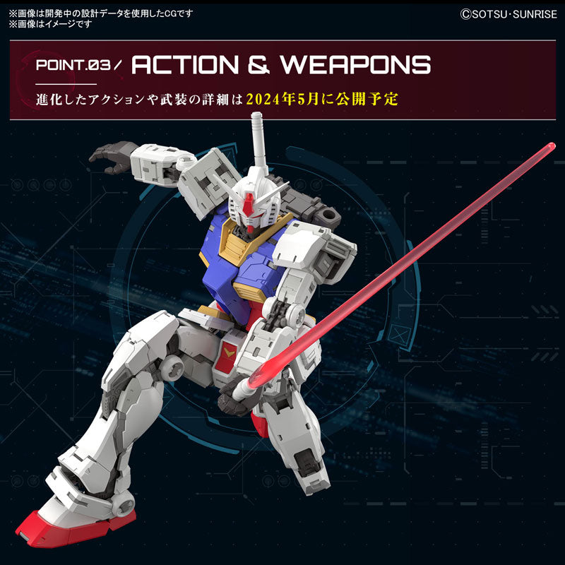 【8月予約分】RG RX-78-2 ガンダム Ver2.0 1/144スケール