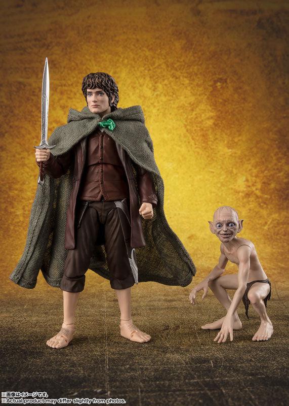 【決算セール対象！】 S.H.Figuarts フロド・バギンズ＆ゴラム（ロード・オブ・ザ・リング）