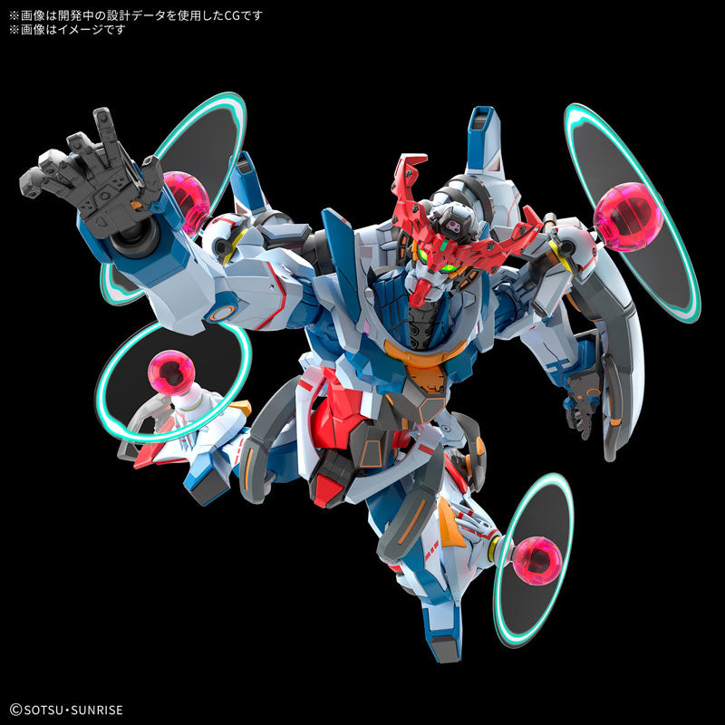 HG 1/144 GQuuuuuuX(エンディミオン・ユニット覚醒時)