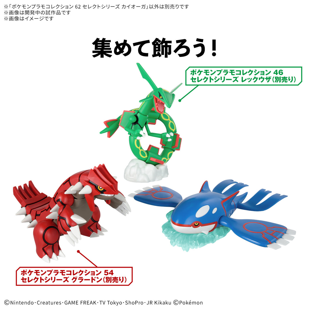 ポケプラセレクトシリーズ 62 カイオーガ