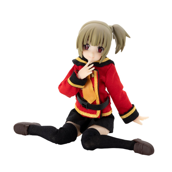 カスタムリリィ TYPE-A ヘッドパーツセット（亜麻色） 1/12スケール