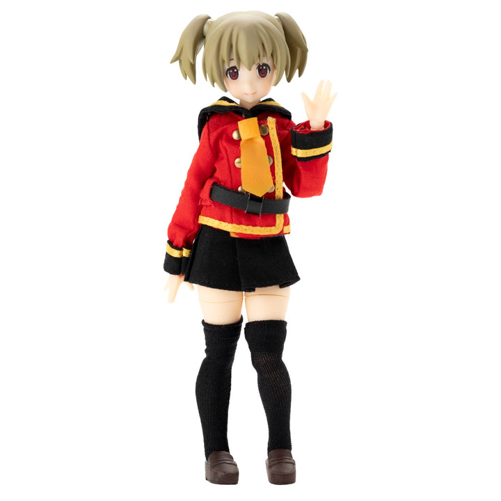 カスタムリリィ TYPE-C ヘッドパーツセット（亜麻色） 1/12スケール