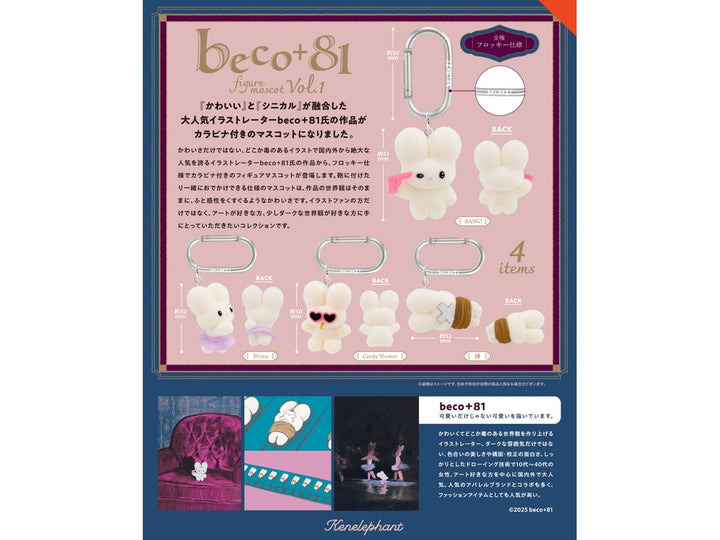 [BOX販売]beco＋81 フィギュアマスコット Vol.1 -12個入りBOX-