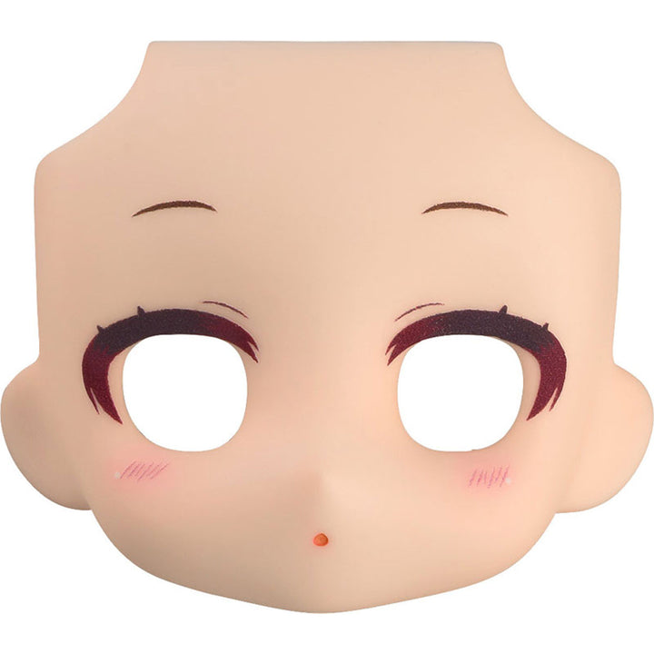 ねんどろいどどーる かすたむフェイスパーツ ジト目：メイク有り(cream)