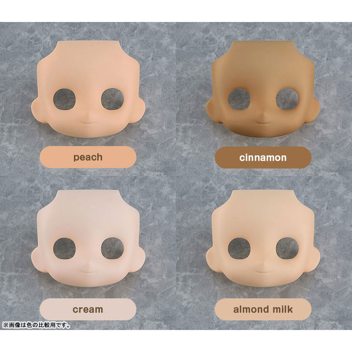 ねんどろいどどーる かすたむフェイスパーツ ジト目：メイク有り(almond milk)