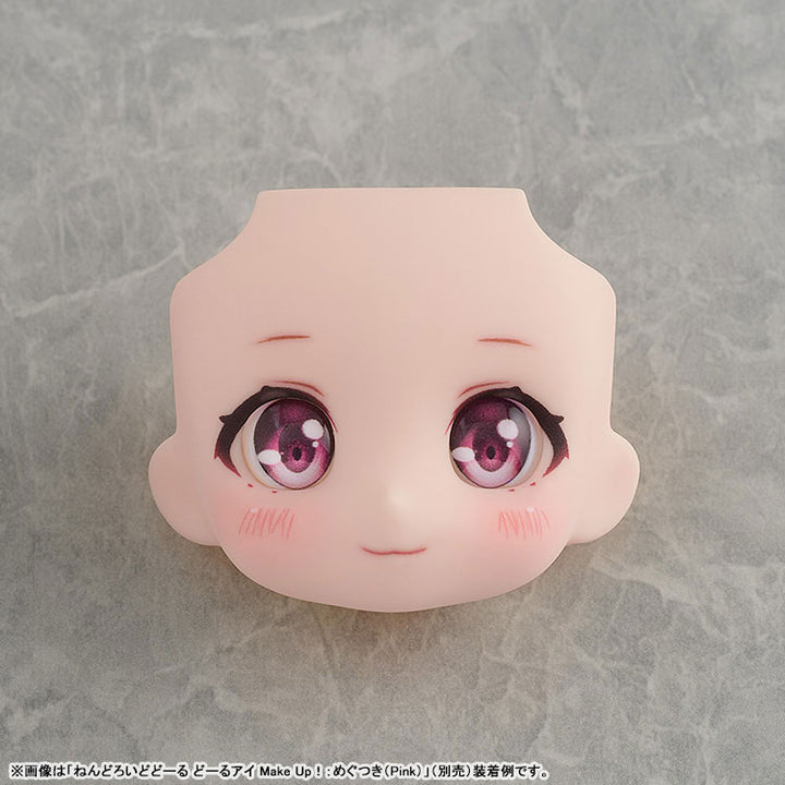 ねんどろいどどーる かすたむフェイス Make Up！：めぐつき01(cream)