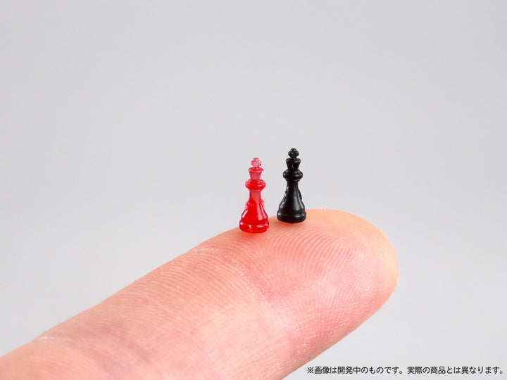 プリプラ フィギュアでチェス(クリアレッド×ブラック)