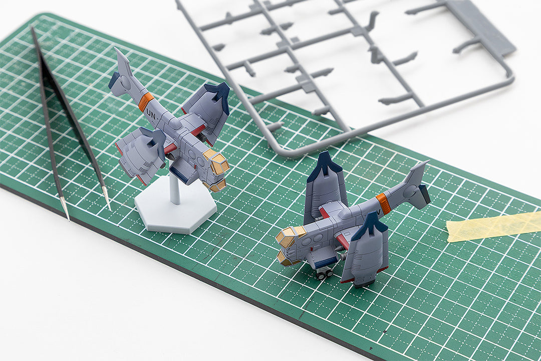 SYUTO Tiny Scale 近接航空支援用垂直離着陸対地攻撃機 YAGR-3B 1/350スケール