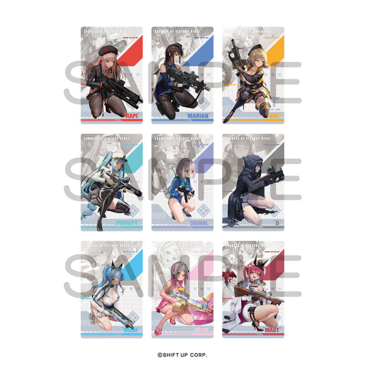 [BOX販売]勝利の女神：NIKKE ガンガールメタルカードコレクションVol.1 -10パック入りBOX-