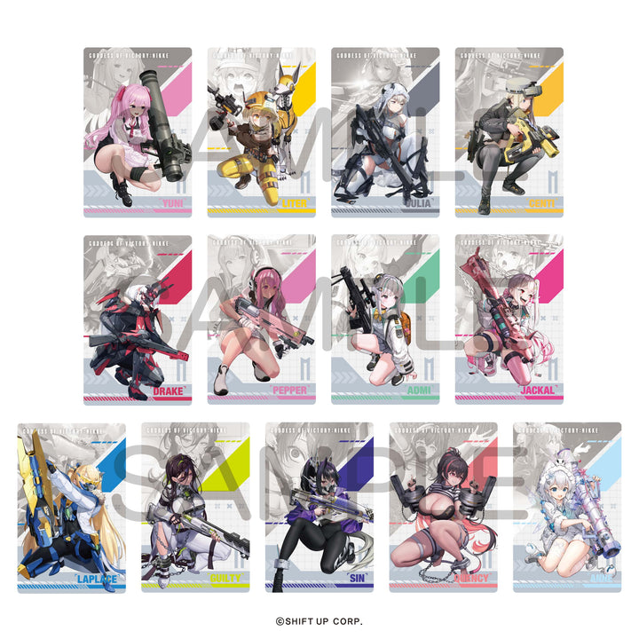 [BOX販売]勝利の女神：NIKKE ガンガールメタルカードコレクションVol.1 -10パック入りBOX-