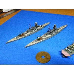 1/2000 第十一戦隊セット(戦艦比叡・霧島)