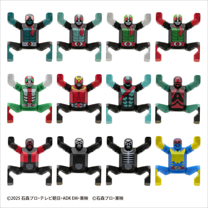[BOX販売]立体マグネット入りフィギュア-仮面ライダー大好(だいす) -12個入りBOX-