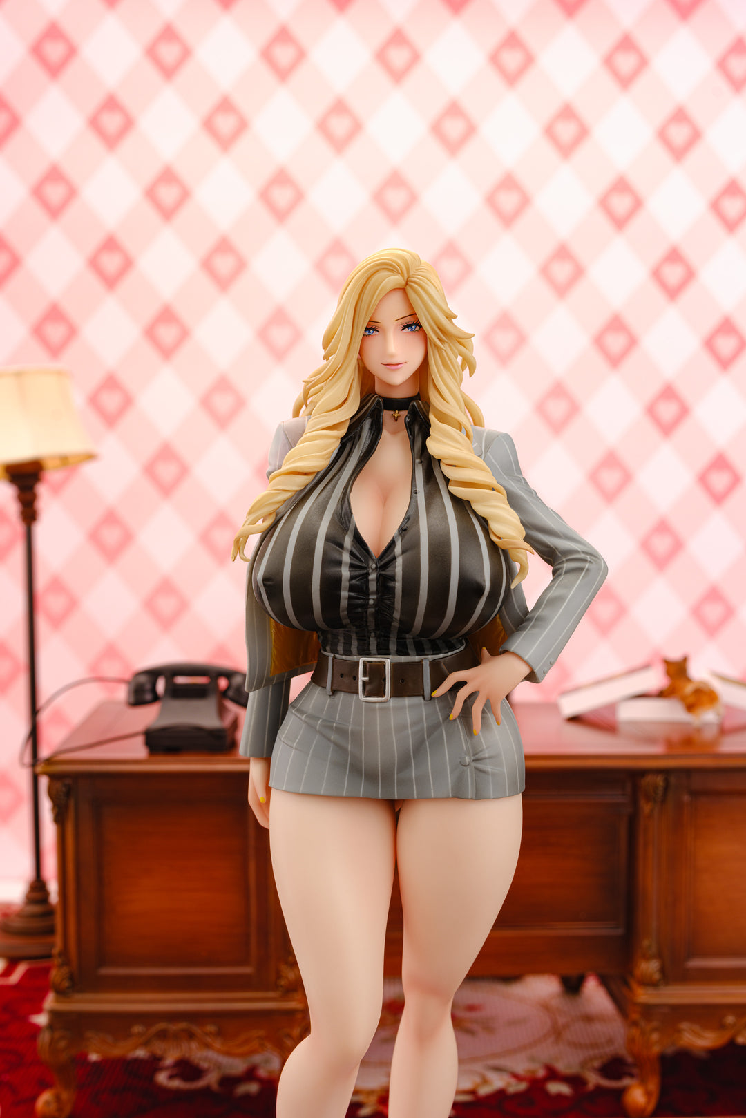 ギャル姉社長とハーレムオフィス 錦織 愛(グレースーツVer.)健全Ver.  1/7スケール