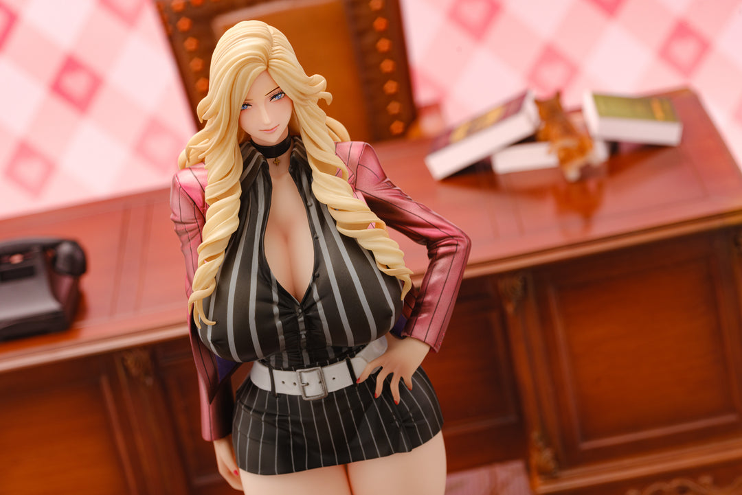 ギャル姉社長とハーレムオフィス 錦織 愛(赤スーツVer.) 健全Ver. 1/7スケール