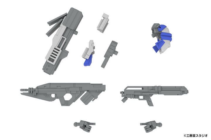 拡張セットC  5inM 装甲歩兵用[LC40 LCAN＆VP1 MSENS&P-9SL ASR＆M58 GRND&手持武装用持ち手（左右）］ 1/48スケール