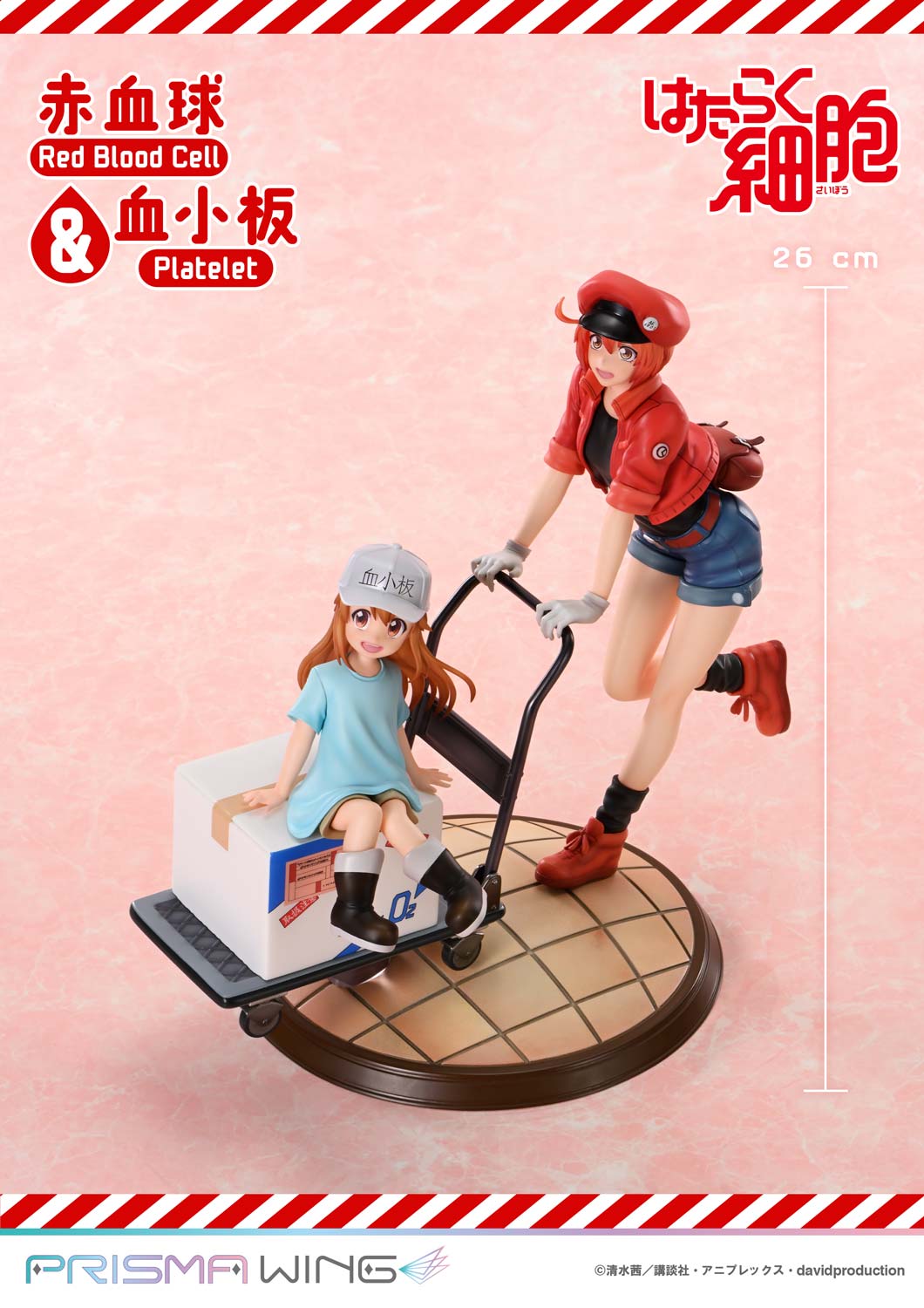 PRISMA WING 赤血球＆血小板 Non Scale 完成品フィギュア