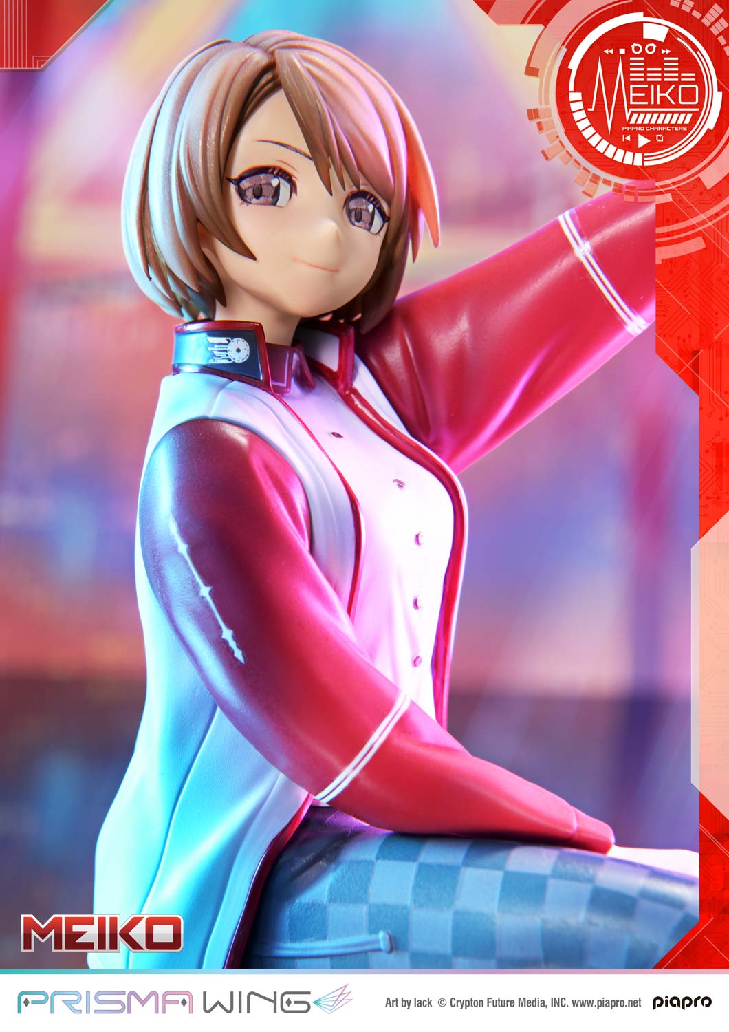 PRISMA WING MEIKO “Art by lack” 完成品フィギュア 1/7スケール