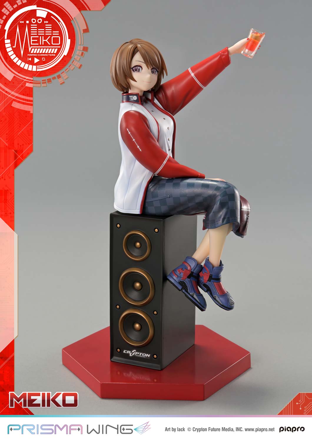 PRISMA WING MEIKO “Art by lack” 完成品フィギュア 1/7スケール